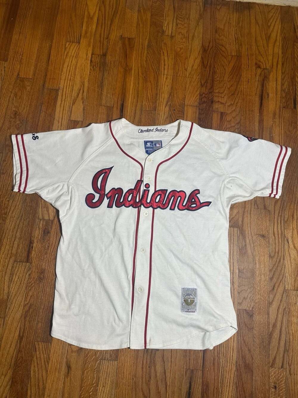 Vintage Wilson MLB Cleveland Indians baseball Jersey